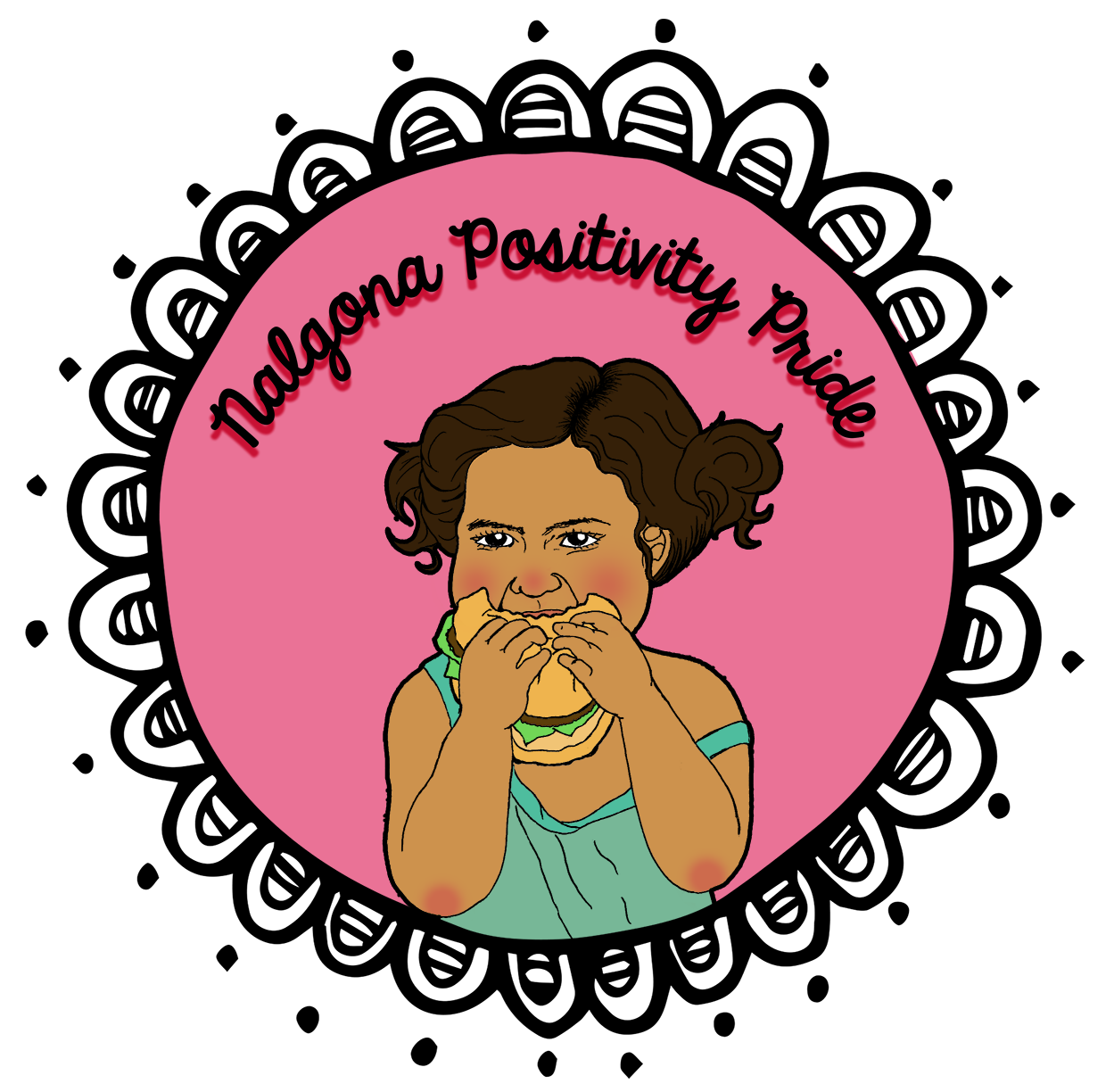 Nalgona Positivity Pride logo